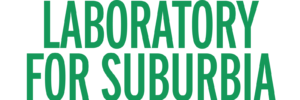 All caps text reading "Laboratory for Suburbia"